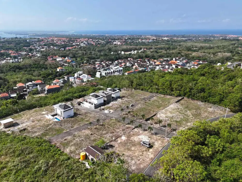 Tanah Premuim Pemandangan Laut dalam  Kawasan Cluster Villa Nusa Dua