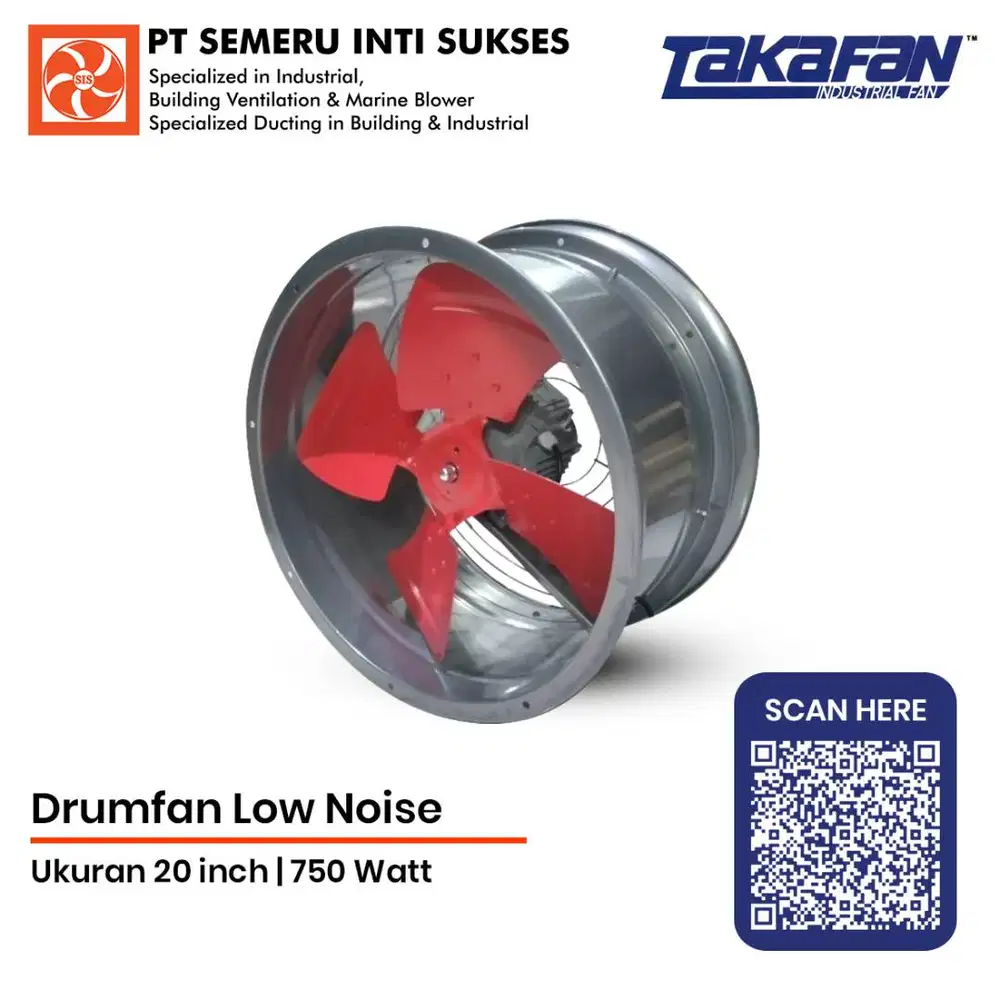 Drum fan, Axial Blower MBG
