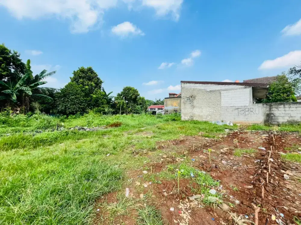 Dijual Tanah 3Jt-an/m2 Dekat Kantor Walikota Tangsel