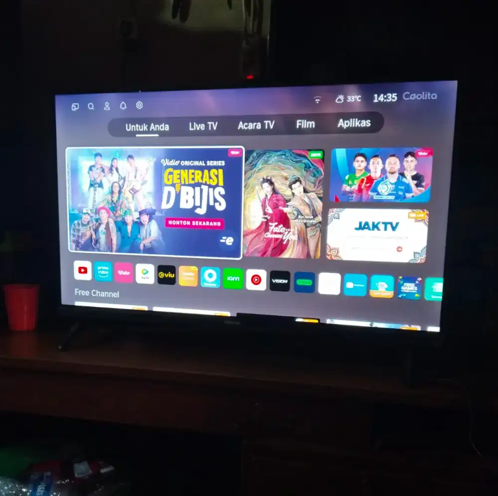Tv Led Coocaa Smart Tv Digital 32 inch
