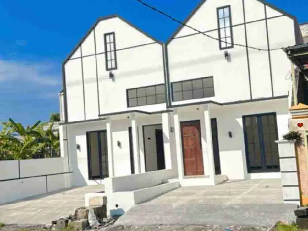 RUMAH BARU MINIMALIS SISA 1 UNIT LOKASI DI WAGE KEC. TAMAN SIDOARJO