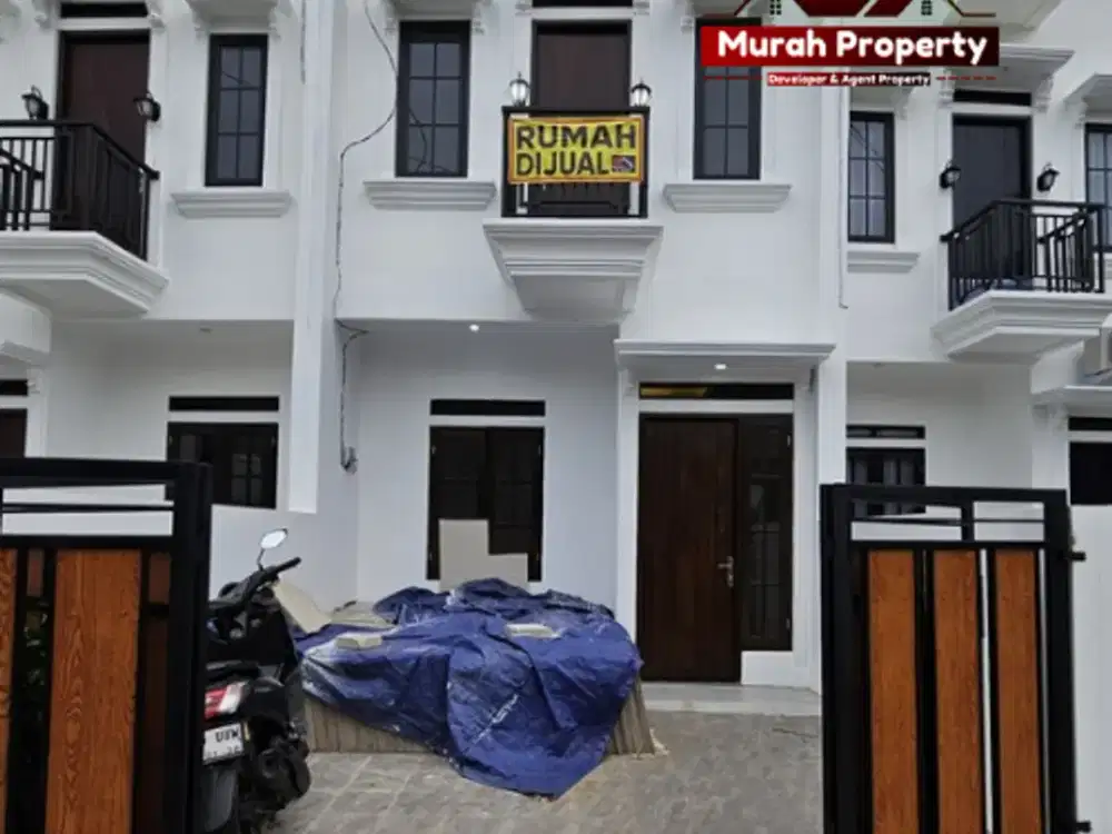Rumah Baru Siap Huni Dekat Stasiun Krl Lenteng agung Jagakarsa Jakarta Selatan