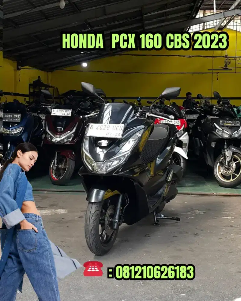HONDA PCX 160 CBS 2023 MULUS