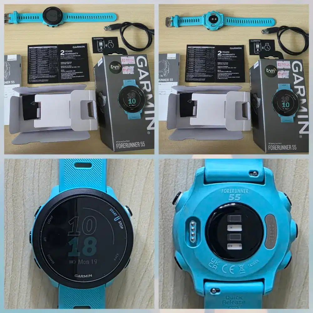 Garmin Forerunner 55 warna biru