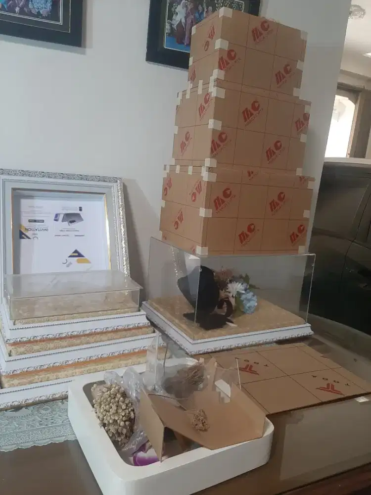 TEMPAT HANTARAN DAN SESRAHAN BONUS RAK KACA