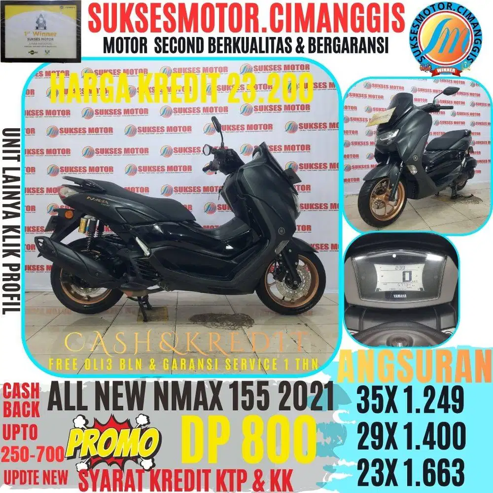 ALL NEW NMAX 155 PROMOTERMURAH CASHBACK UPTO700RB BERGARANSI SERVICE