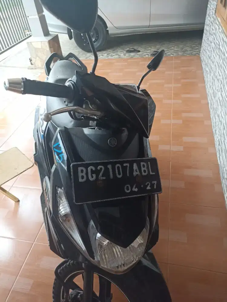 DIJUAL MURAH ,CEPAT YAMAHA MIO  m3 125 th 2017 SS lengkap