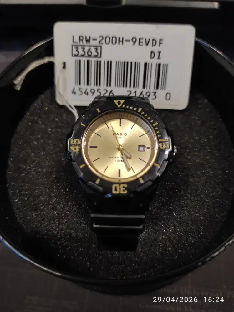 Casio Jam Tangan Wanita Diameter 34.2mm