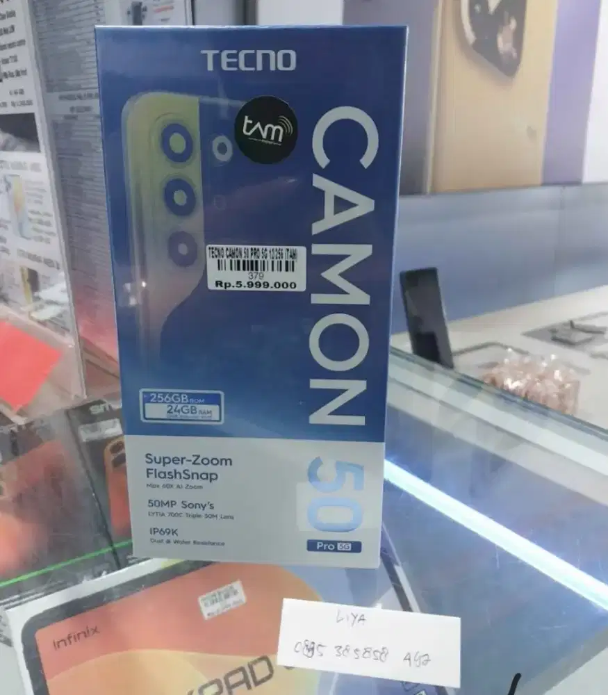 TECNO CAMON 50 PRO 5G 12/256 | ATLANTIS DAHSYAT