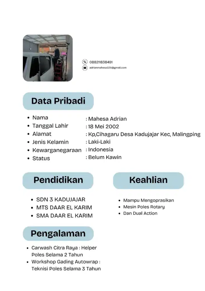 Sedang mencari pekerjaan
