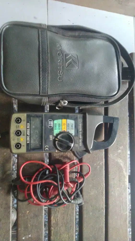Dijual Segera Tang Ampere Digital Kyoritsu 2007A / Digital Clamp Meter
