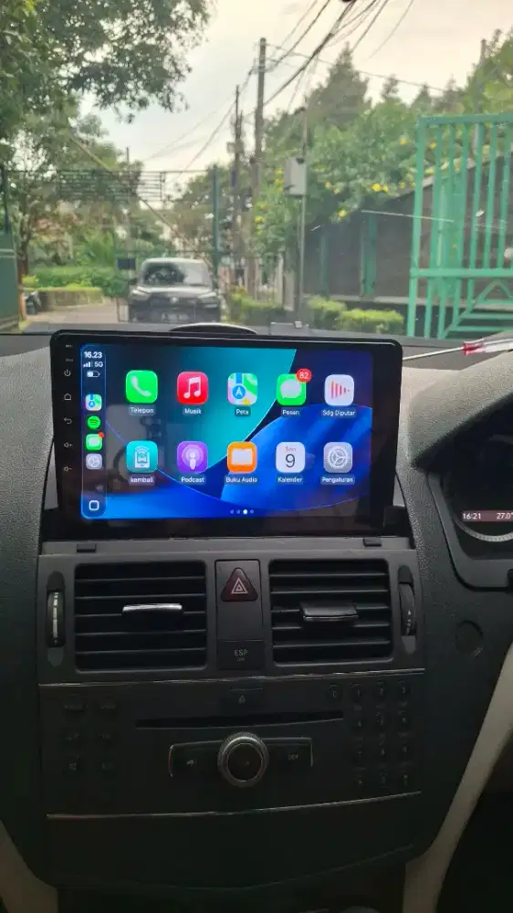 Head unit untuk mercedes C200 W204 non favelif
