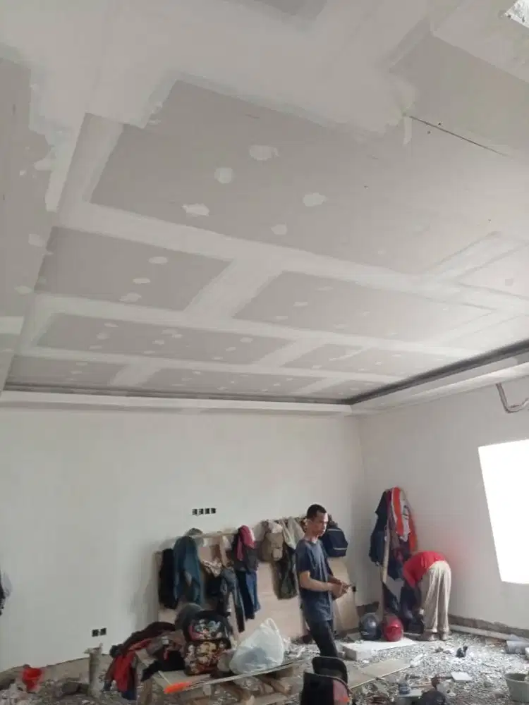 HARGA EDUN !! PLAFON GYPSUM & PLAFON GRC BDG PLAFOND GIPSUM 22 OK