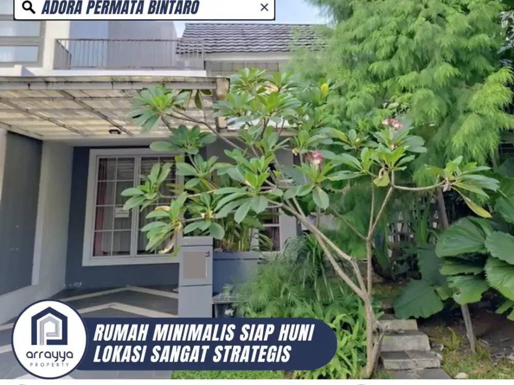 RUMAH SUDAH DIRENOVASI LOKASI SANGAT STRATEGIS DI ADORA PERMATA BINTARO SEKTOR 9 (EN702)