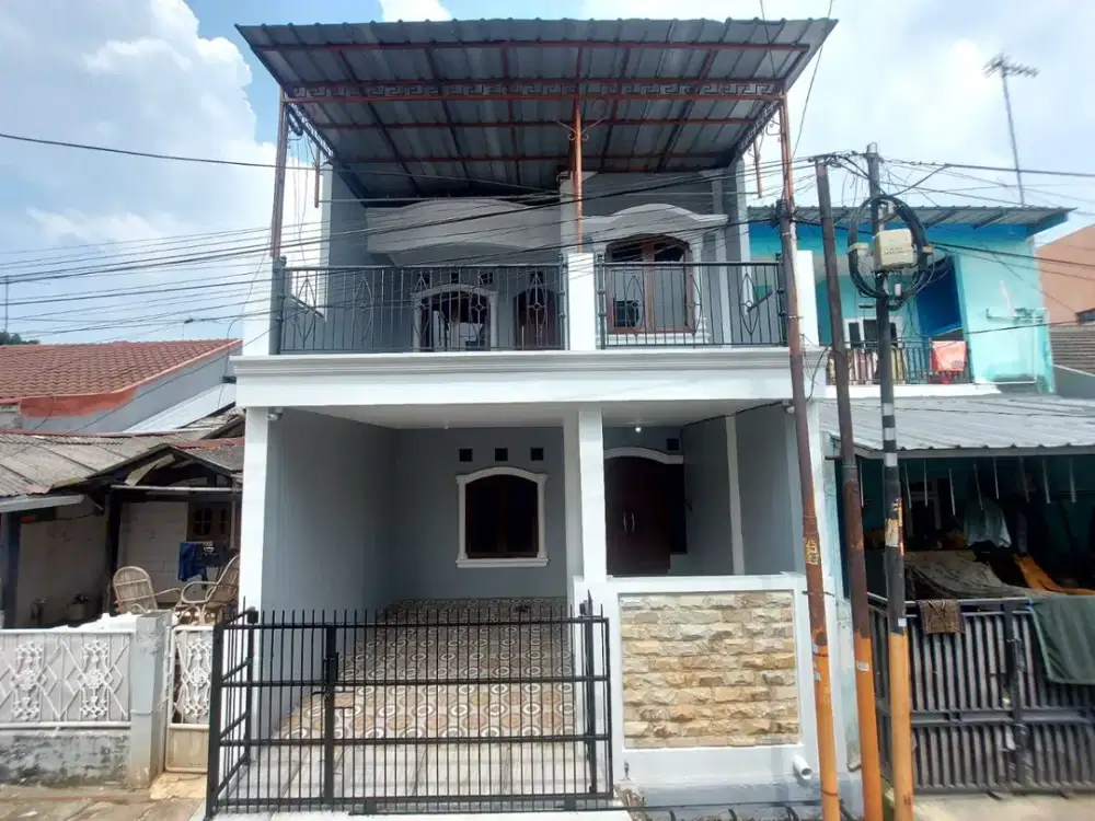 RUMAH FRESH LIKE NEW di Komplek Duta Kranji Bintara Dekat KRL & LRT