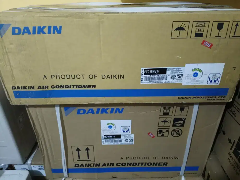 ac daikin 1/2 pk baru ga jadi pakai