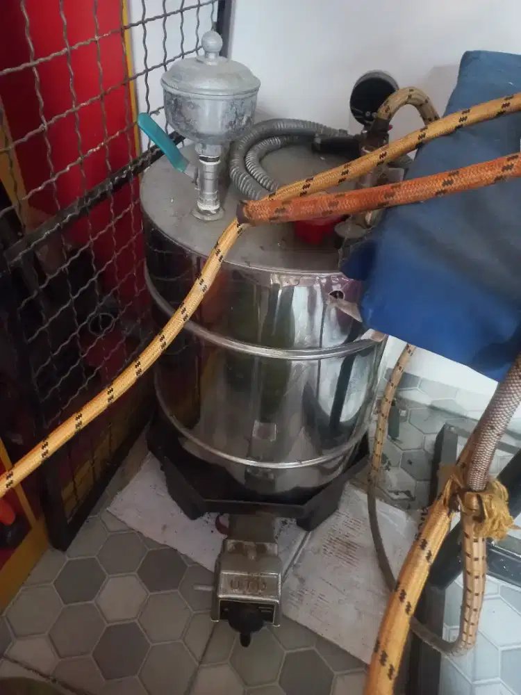 Setrika uap boiler laundry 25 lt 2 setrika