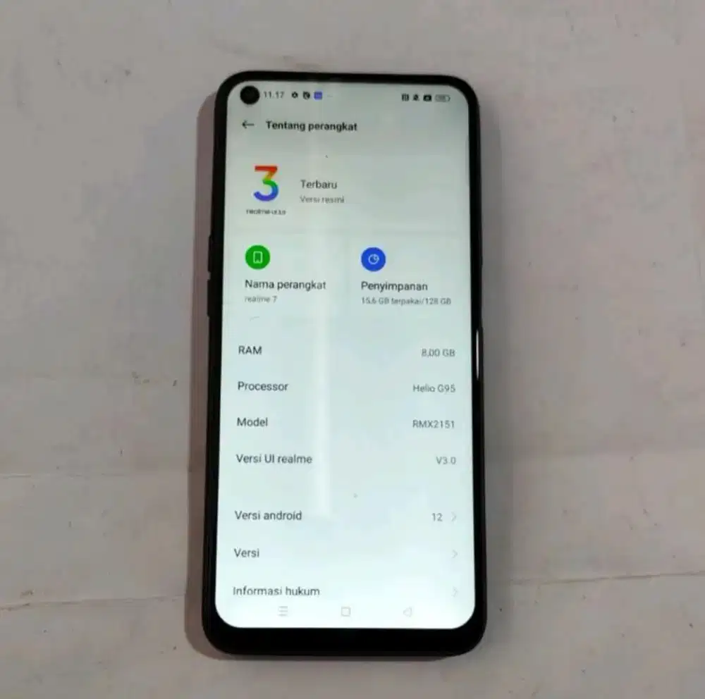 OPPO REALME 7, Ram 8gb/128gb, masih mulus (Batangan)