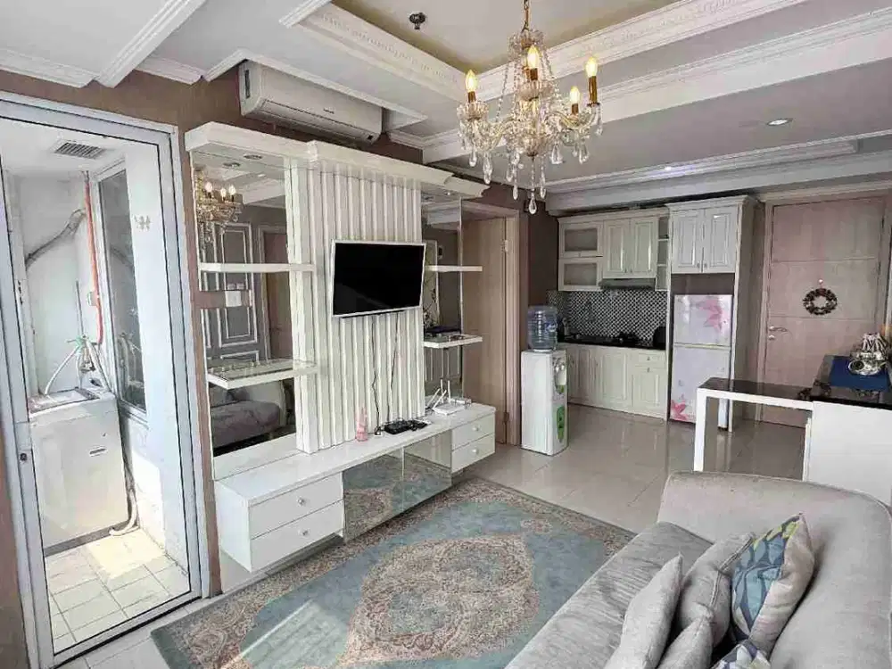 sewa 2BR Furnished tower B apartemen Bassura City akses langsung dari dalam mall