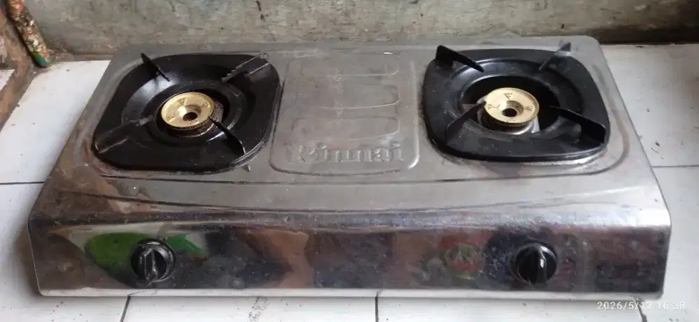 Kompor gas RINNAI 2 tungku RI -522E