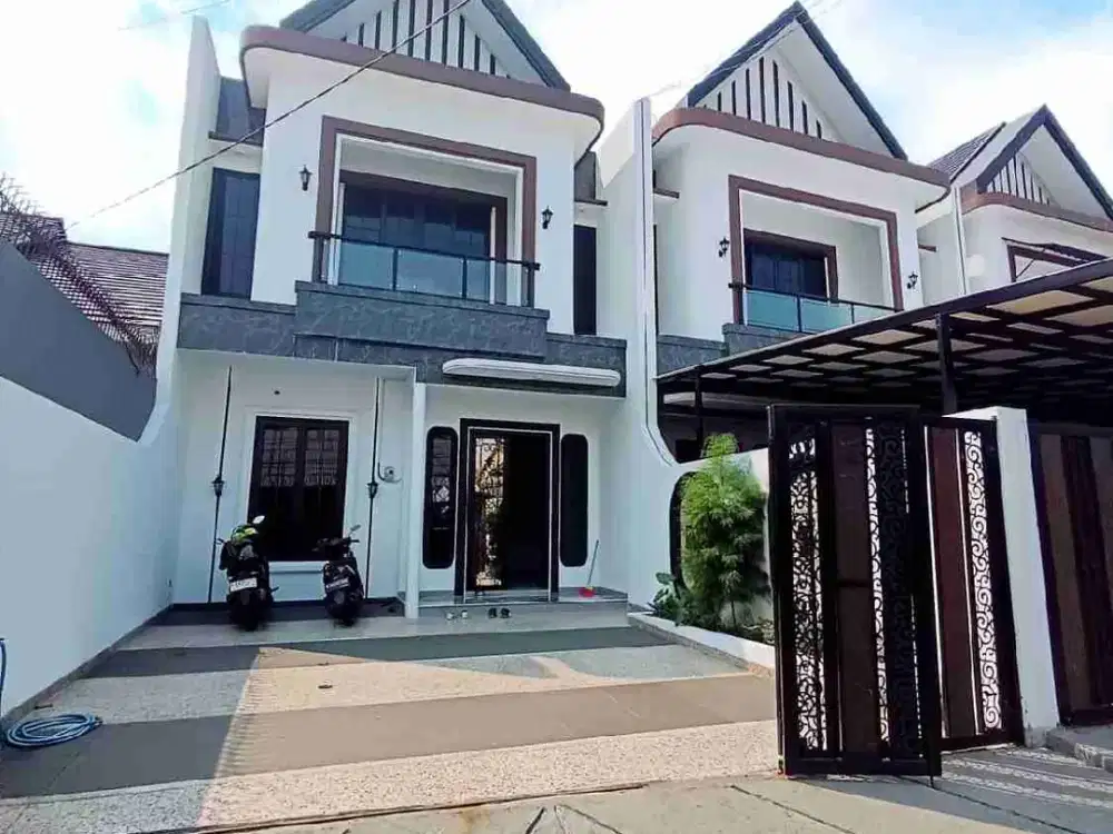 Dijual rumah baru siap huni design scandivian di jakagkarsa
