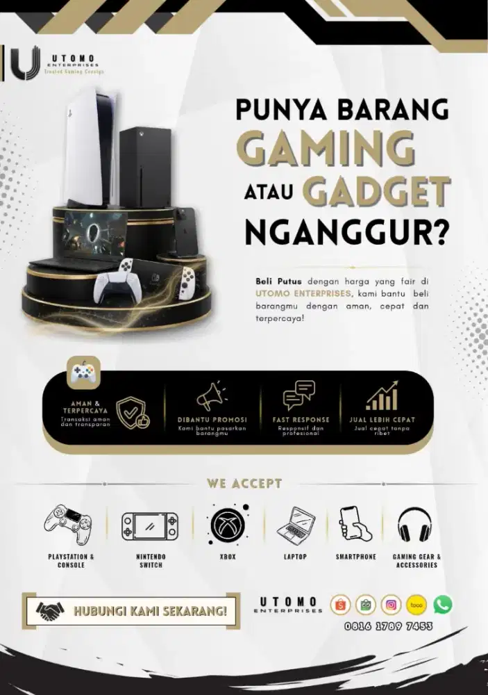 Dicari gadget/konsol/ asessoris