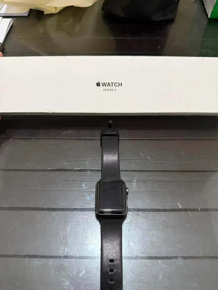 Apple watch series 3 resmi fullset original bt/tt bu