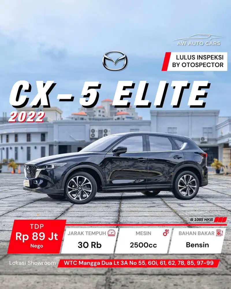 Mazda CX-5 Elite NIK 2022 Facelift CX5 Kuro 2023 Edition 2024 AWD