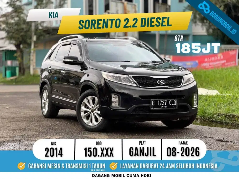 Kia sorento 2.2 diesel 2014 Hitam
