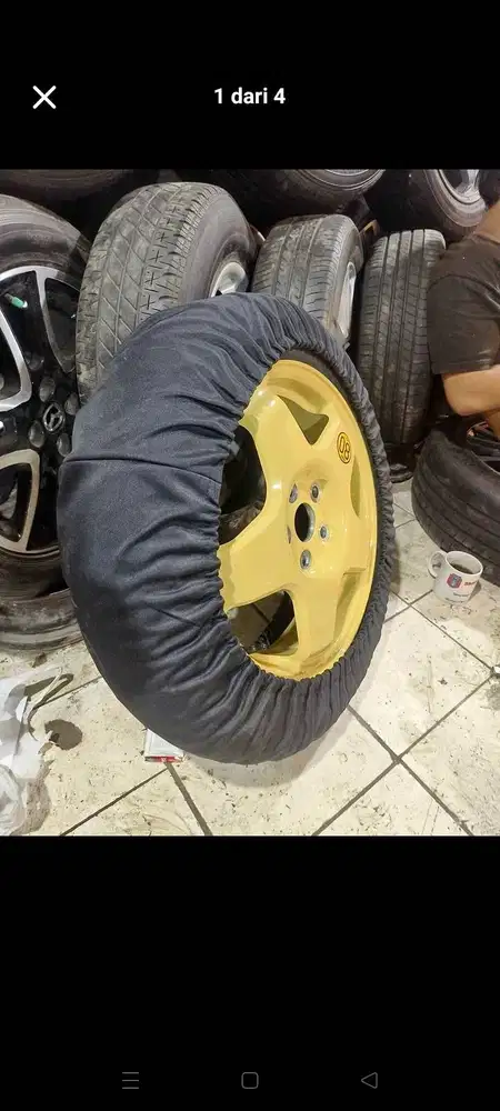 JUAL CEPET Velg ban serep temporary T165/80 R17 NIK 25 Jual cepet