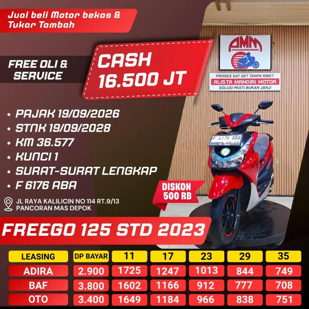YAMAHA FREEGO 125 2023