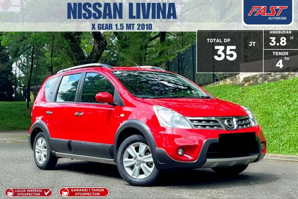 NISSAN LIVINA X GEAR 2010 1.5 MT LOW KM.10RB SUPER ANTIK & LIKE NEW