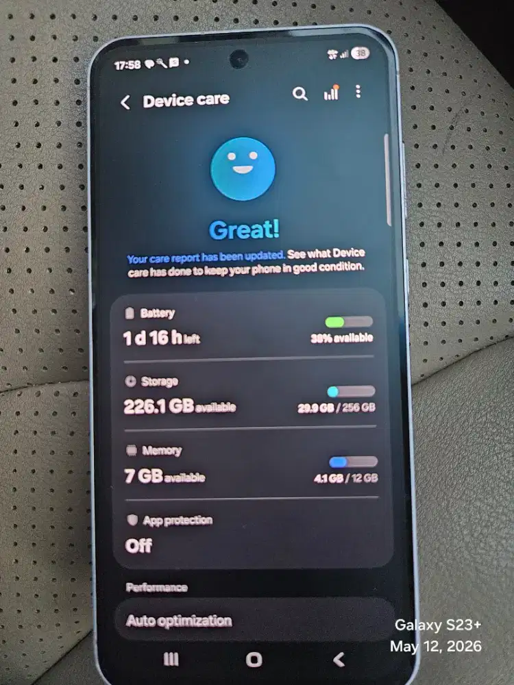 Samsung A55 ram 12/256 mulus like new