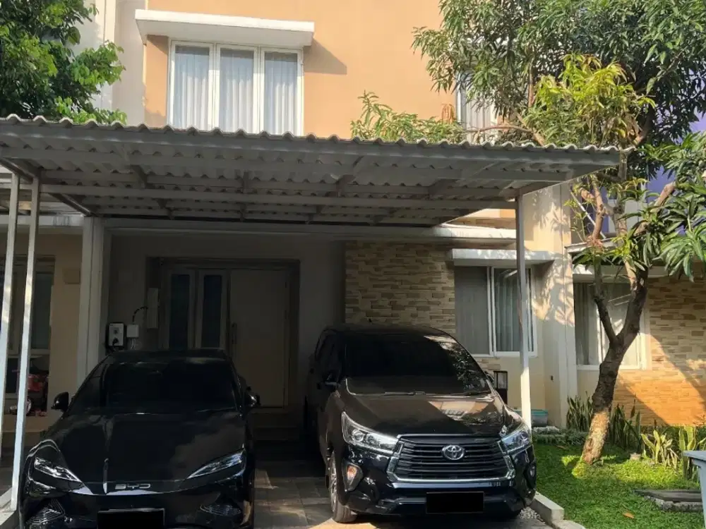 Rumah cantik rapi siap huni di gading serpong