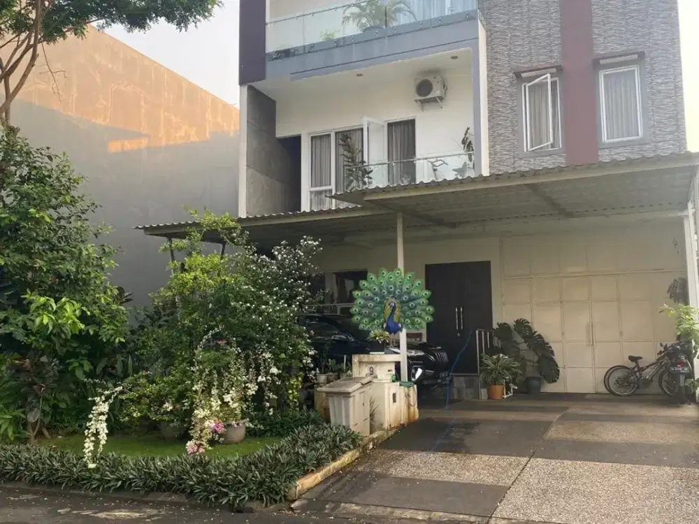 Rumah mandiri di cluster elit Scarlet gading serpong