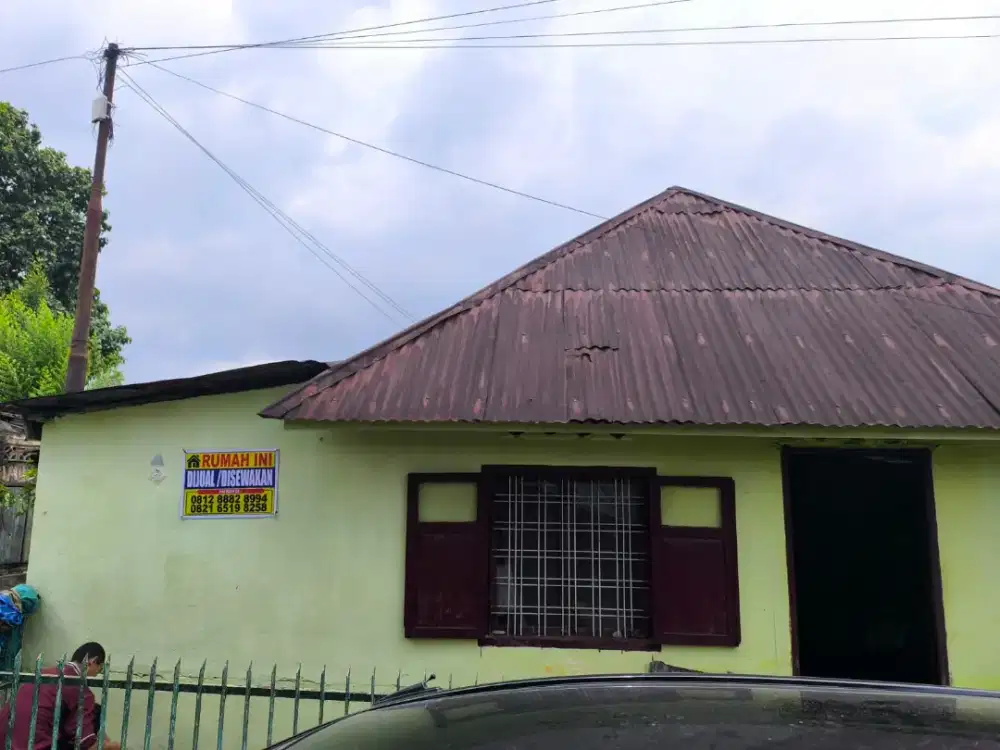 Dijual tanah dan bangunan lokasi strategis