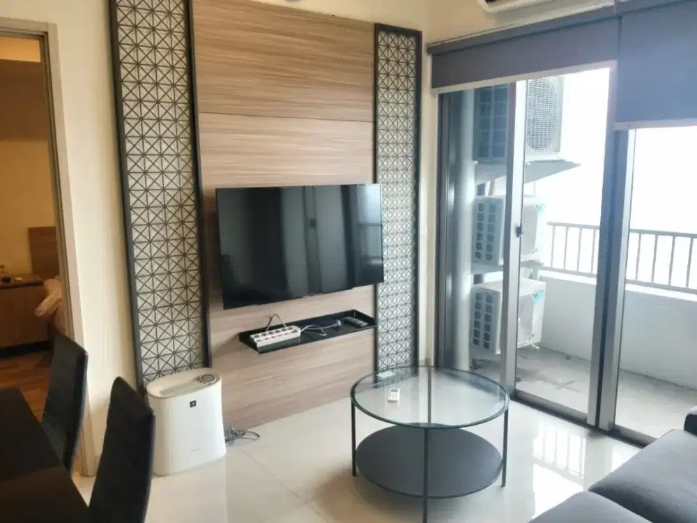 Dijual Apartemen Orange County Lippo Cikarang 2BR Full Furnished Only 1,3 M
