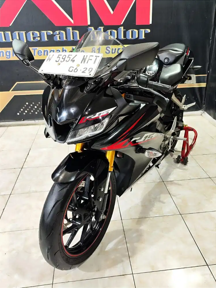 Yamaha All New R15 VVA V3 TH 2019 racing black mulus no minus