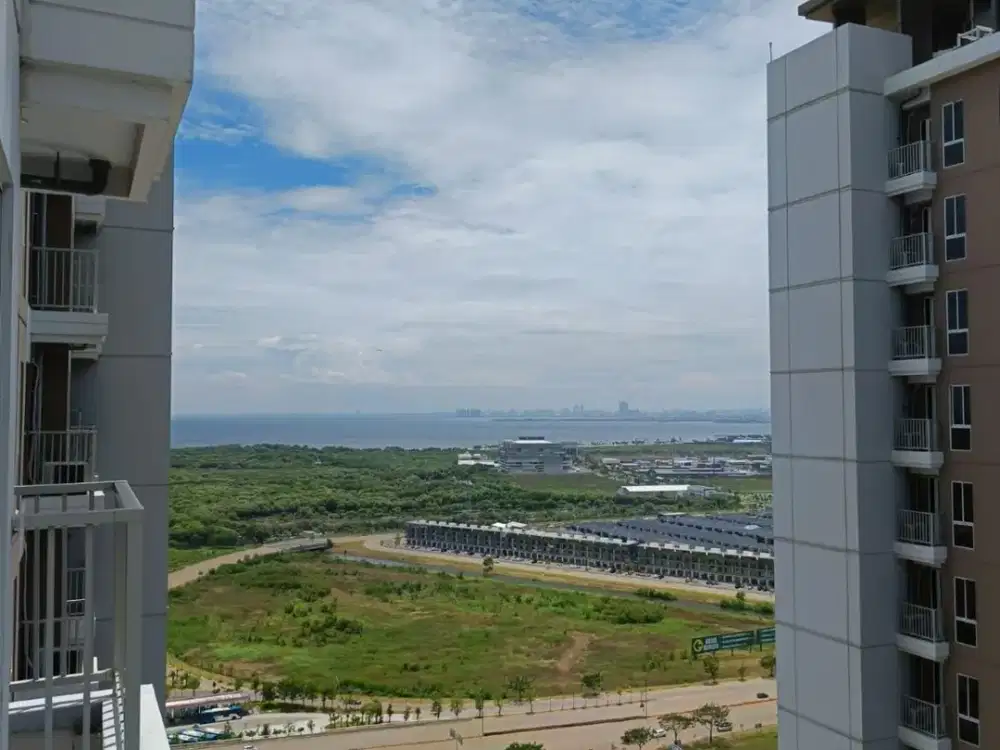Jual 2 Unit Studio Gandeng Tokyo Riverside PIK2 | View Taman Dan Kota