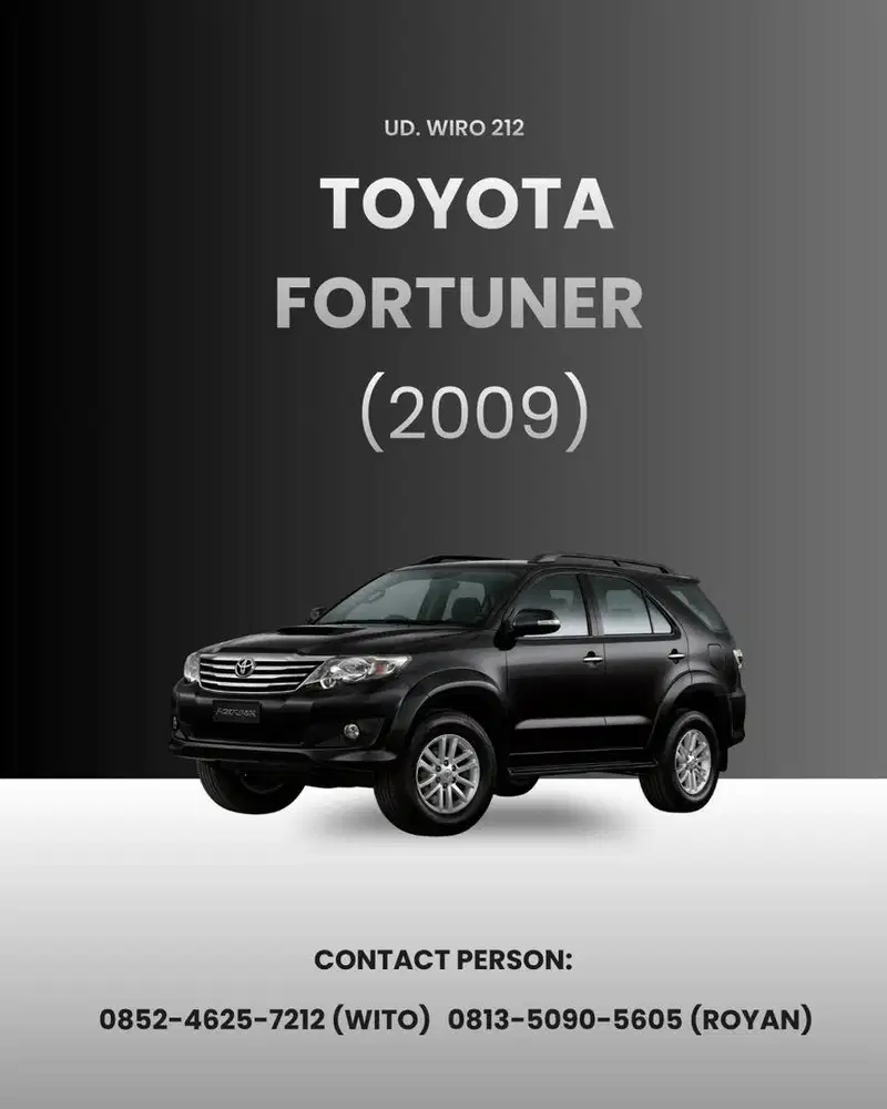 Toyota Fortuner 2.7 V 4x4 (2009)