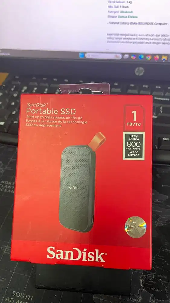 SSD Sandisk E30 1TB USB 3.2