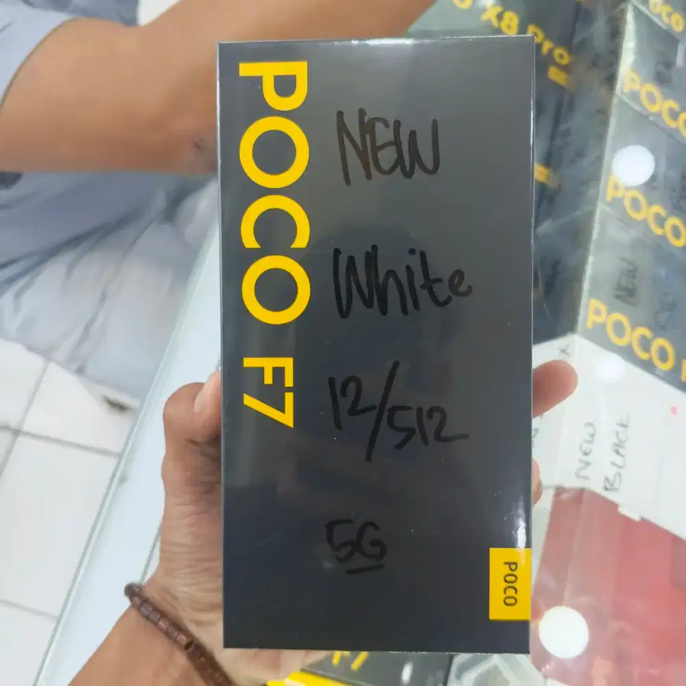 POCO F7 5G RAM 12GB/512GB | BARANG BARU GARANSI RESMI BISA COD