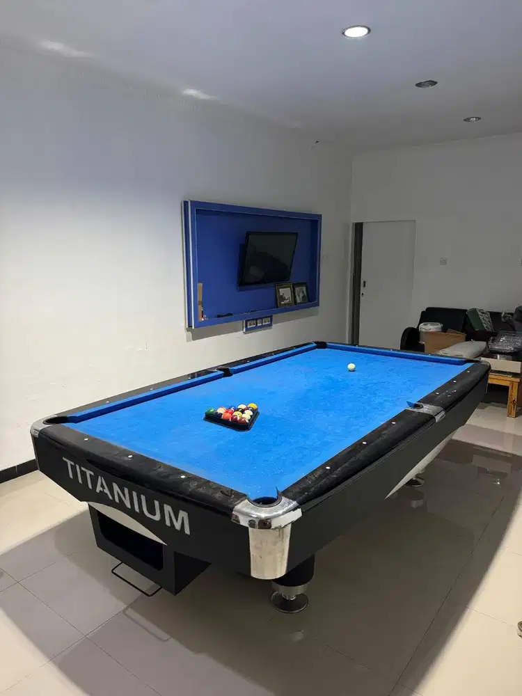 Meja Billiard Titanium (DIJUAL CEPAT)