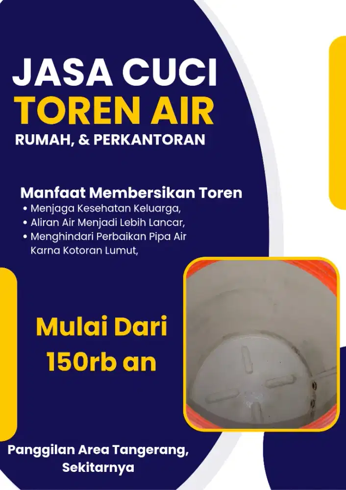JASA CUCI TOREN RUMAH & PERKANTORAN
