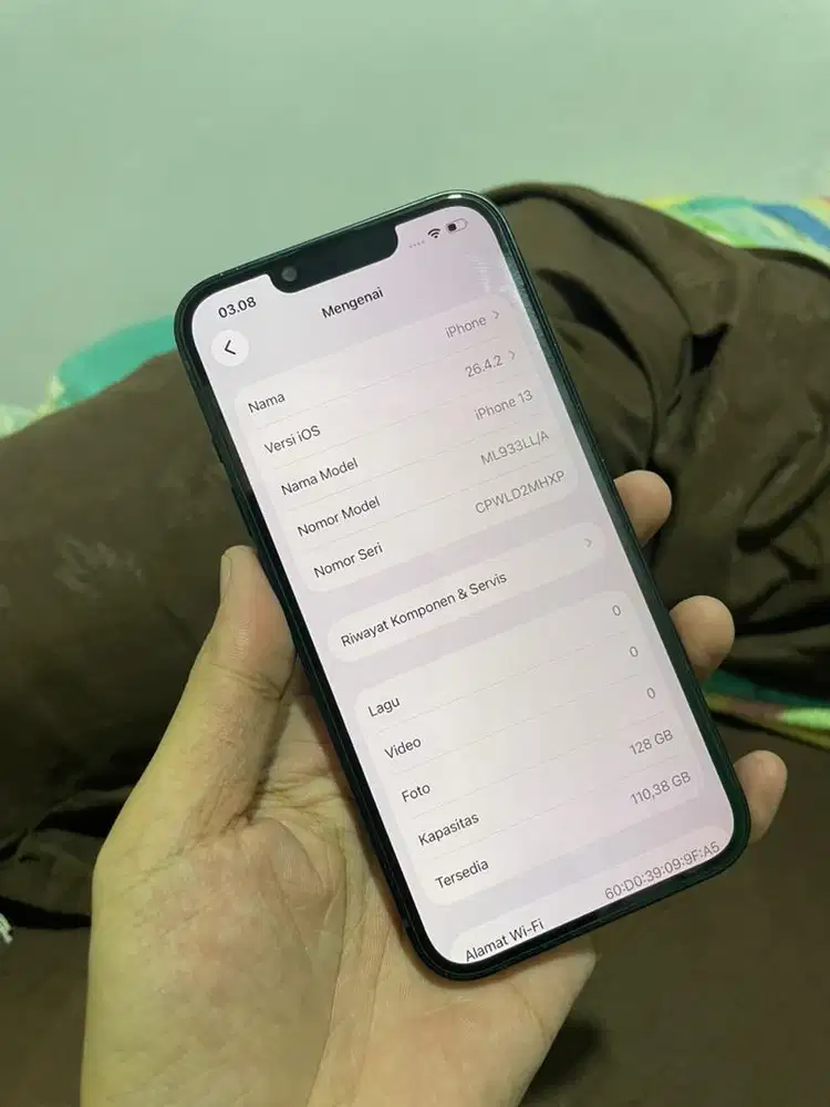 iphone 13 128gb fullset oem