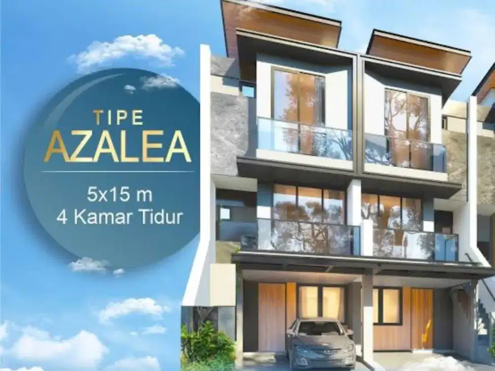Dijual Rumah di Golf Island Pik, Brand New, Uk.5x15m2, Kosongan