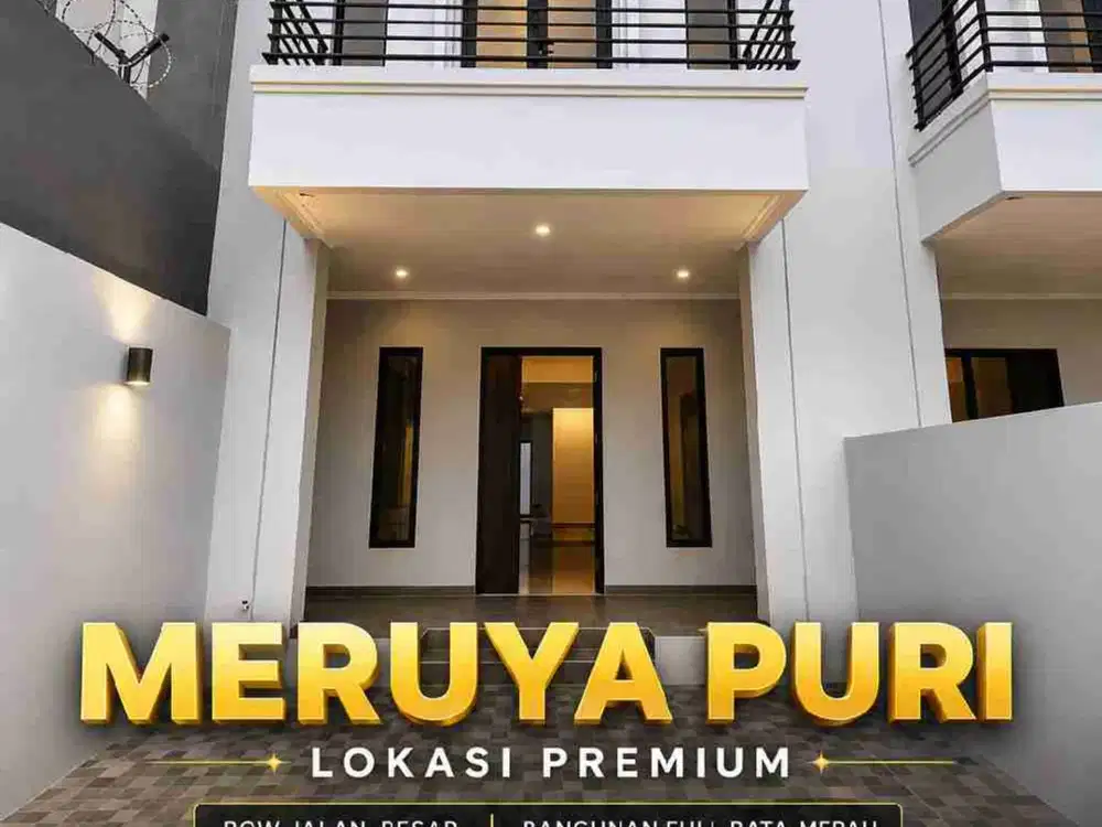 Wilson Rumah baru full bata merah lokasi premium di meruya puri