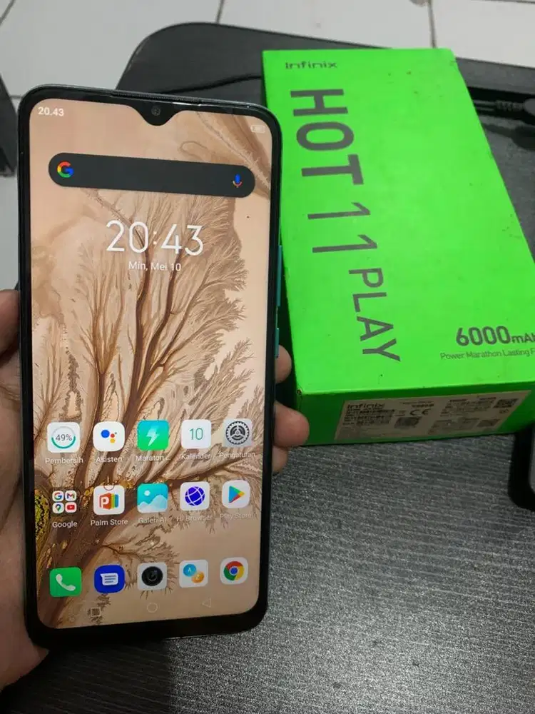 Infinix hot 11 play normal
