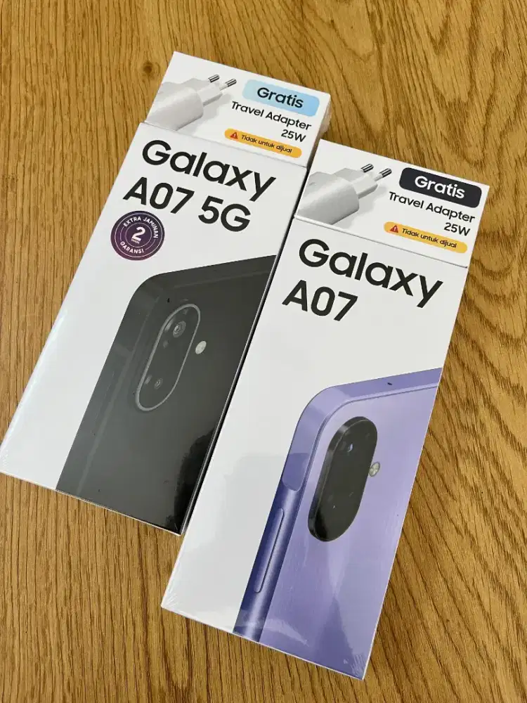 Samsung Galaxy A07 5G 6/128 GB New Segel Garansi Resmi SEIN 12 Bulan