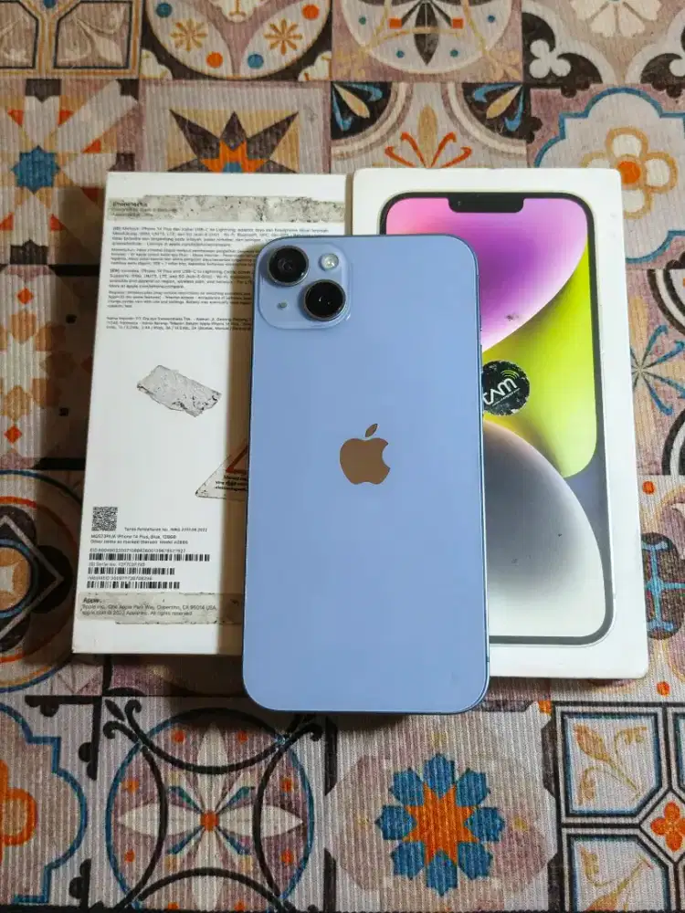 iPhone 14 Plus 128GB iBox Fullset Original